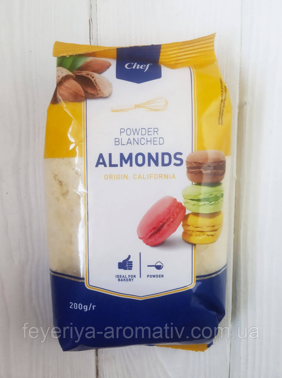 Мигдальне борошно Metro Chef Powder Blanched Almonds 500г