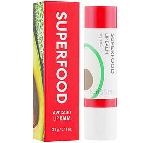 Бальзам для губ з авокадо Missha Super Food Avocado Lip Balm 3,2 г (8809581465879)