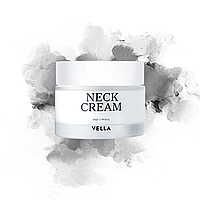 Підтягувальний і зміцнювальний крем для шиї vella anti Frinkle & whitening strong neck cream 50 мл