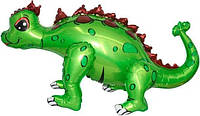 Шар мини фольгированный фигурный "Динозавр Анкилозавр" 60см см Китай ЗЕЛЕНЫЙ