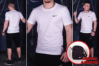 Мужской летний Комплект футболка и шорты Nike
