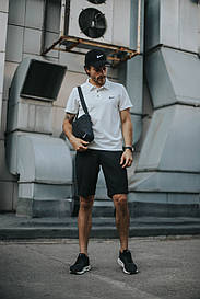 Чоловічий річний Комплект футболка поло і шорти Nike