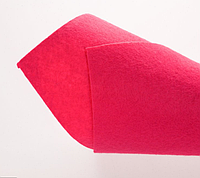 Розовый Фетр 1 мм 20 х 20 см для творчества и рукоделия