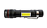 Ручний ліхтар X-Balog Police BL-520, Li-ion, T6+Cob, Zoom, ЗУ USB, фото 5