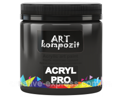 Фарба художня "ART Kompozit" (511 сіра темна , 0,43 л)