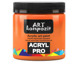 Фарба художня "ART Kompozit" (553 флуоресцентний помаранчевий , 0,43 л), фото 1
