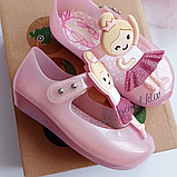 Сандалі міні меліса Mini Melissa Блакитні Метелики, фото 2