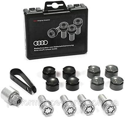 Комплект секретних болтів на колеса Audi 83A071455, фото 1
