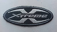 Аппликация для одежды Xtreme 7 см / темно-серая