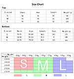 Спортивний жіночий костюм для фітнесу бігу йоги. Спортивні жіночі легінси топ для фітнесу, S (чорний), фото 9