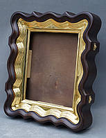 Золочення сухозлітним золотом дерев'яних рам., фото 7