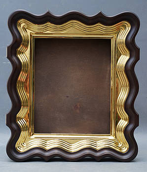 Золочення сухозлітним золотом дерев'яних рам.