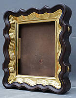 Золочення сухозлітним золотом дерев'яних рам., фото 10