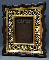 Золочення сухозлітним золотом дерев'яних рам., фото 5