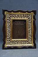 Золочення сухозлітним золотом дерев'яних рам., фото 10