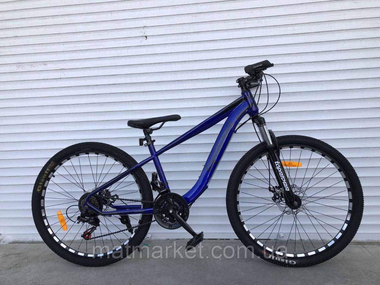 Велосипед спортивный TopRider Top-550 26" Shimano синій. Top Rider, фото 1