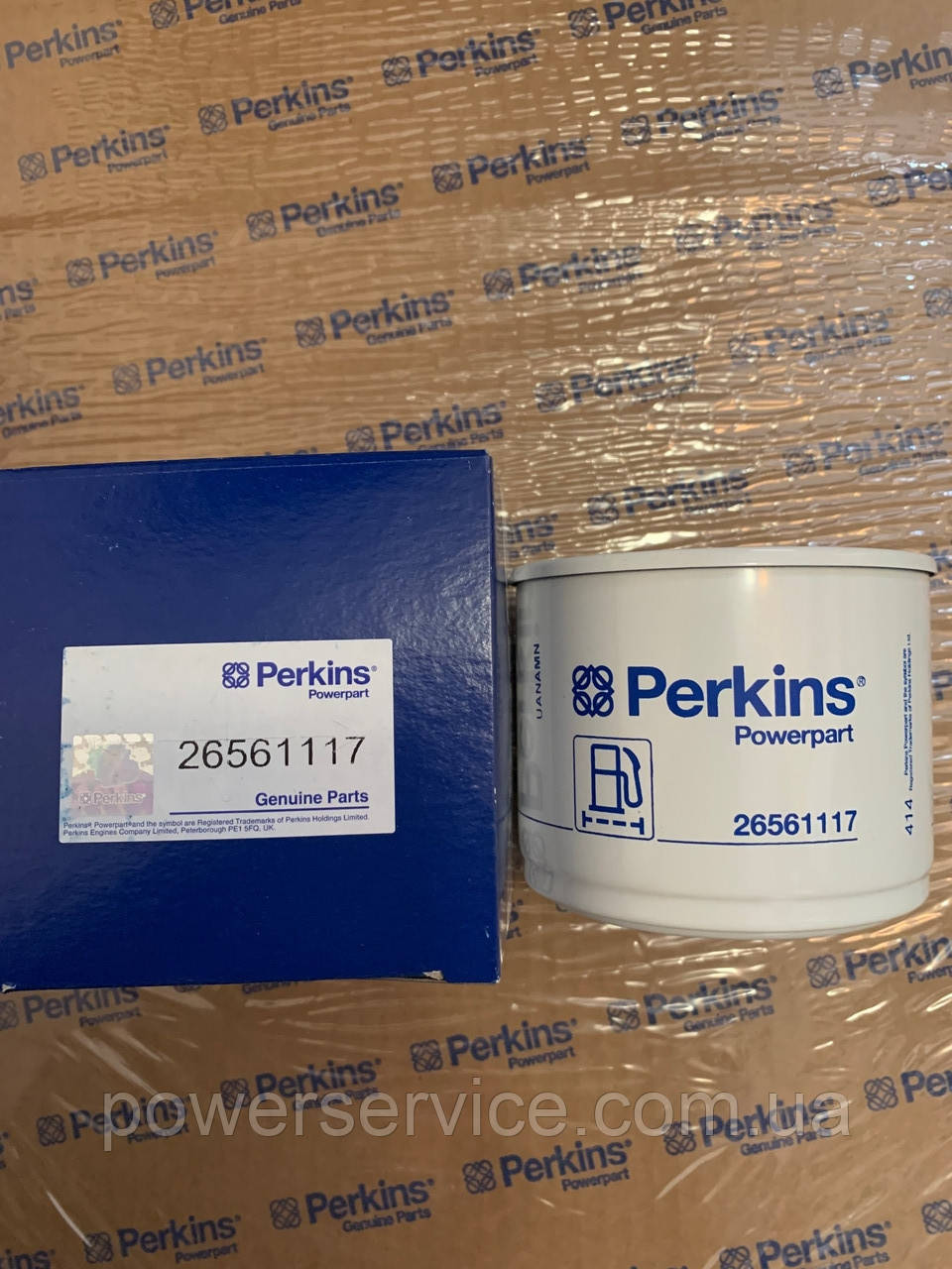 Паливний фільтр 26560017,26561117,4326658 Perkins, Пьоркiнс