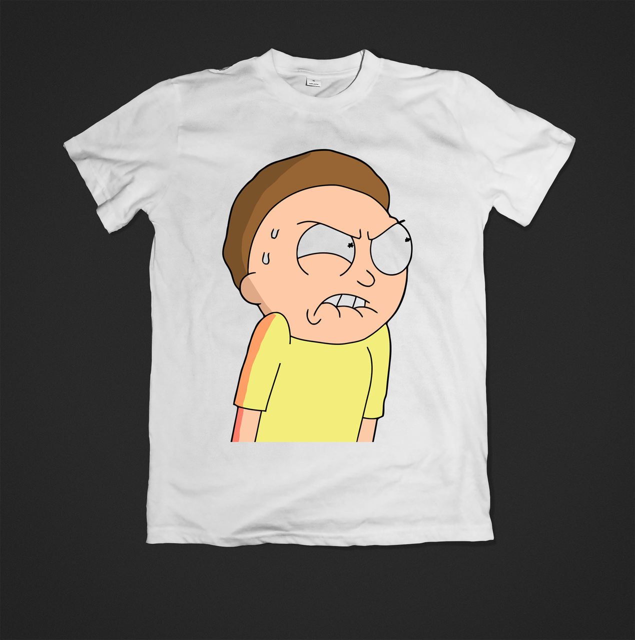 Футболка чоловіча з принтом morty smith, фото 1