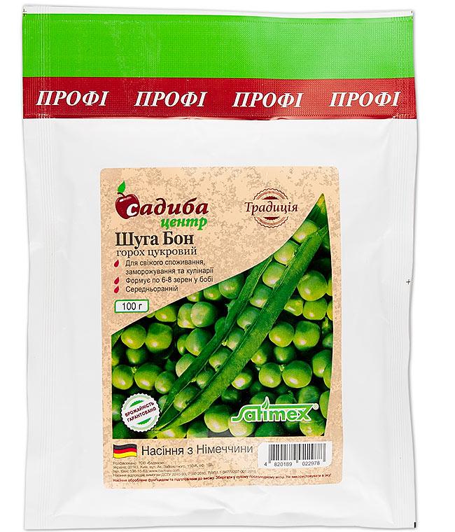 Насіння гороху Шуга Бон 100 г, Традиція