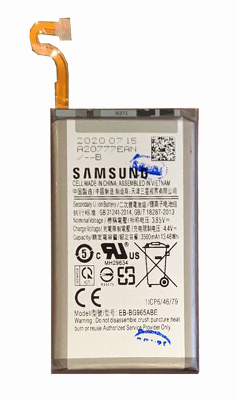Аккумулятор для EB-BG965ABE для Samsung G965F Galaxy S9 Plus 3500 mAh оригинал Китай