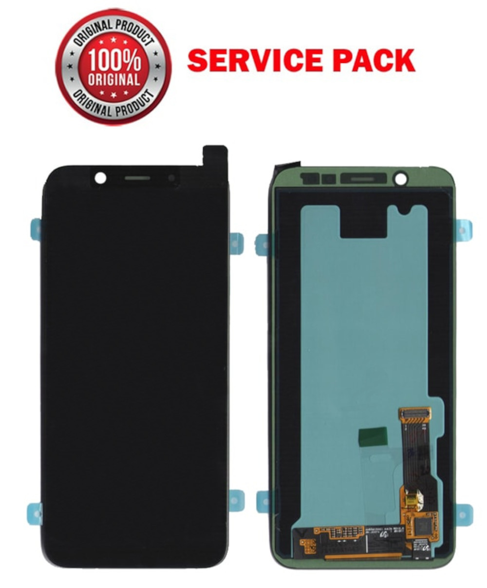 Дисплейний модуль (екран) для Samsung A600 J600 Galaxy A6 (2018) чорний Оригінал 100% SERVICE PACK GH97-21897A