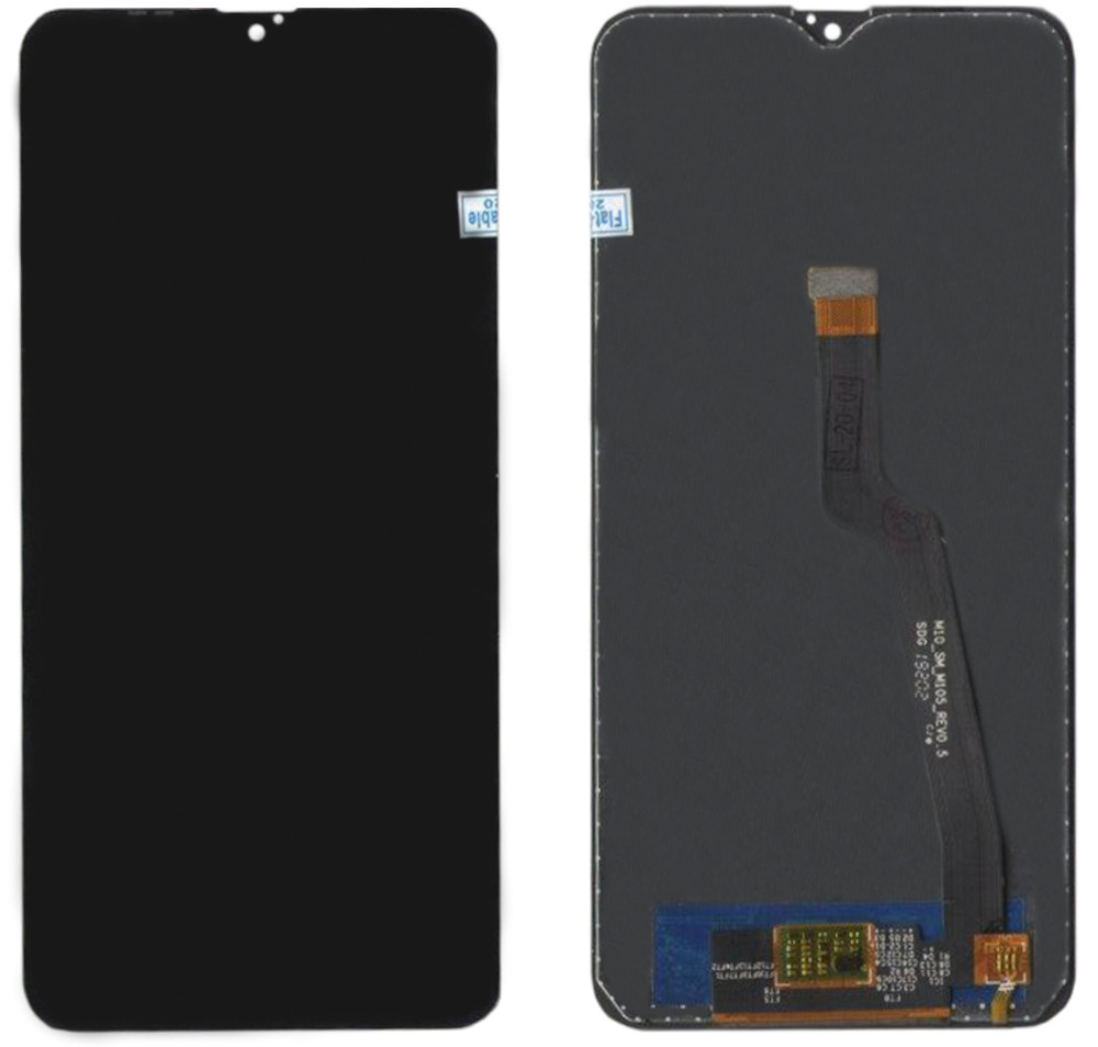 Дисплейний модуль (екран) для Samsung A105/M105 Galaxy A10/M10 (2019) Чорний Оригінал (OEM)