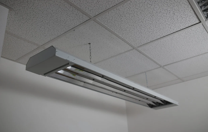 UKROP У 4000 - інфрачервоний обігрівач стельовий средневолновый промисловий, фото 1