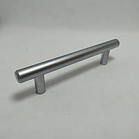 Ручка мебельная релинговая для шкафов дверок тумбочек SIGMA 96 мм (матовый хром) ручка меблева релінгова для
