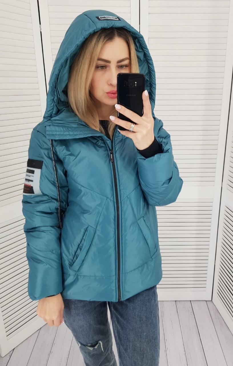 Куртка жіноча демісезонна, арт.417, колір аква