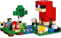 Lego Minecraft Вовняна ферма 21153, фото 4