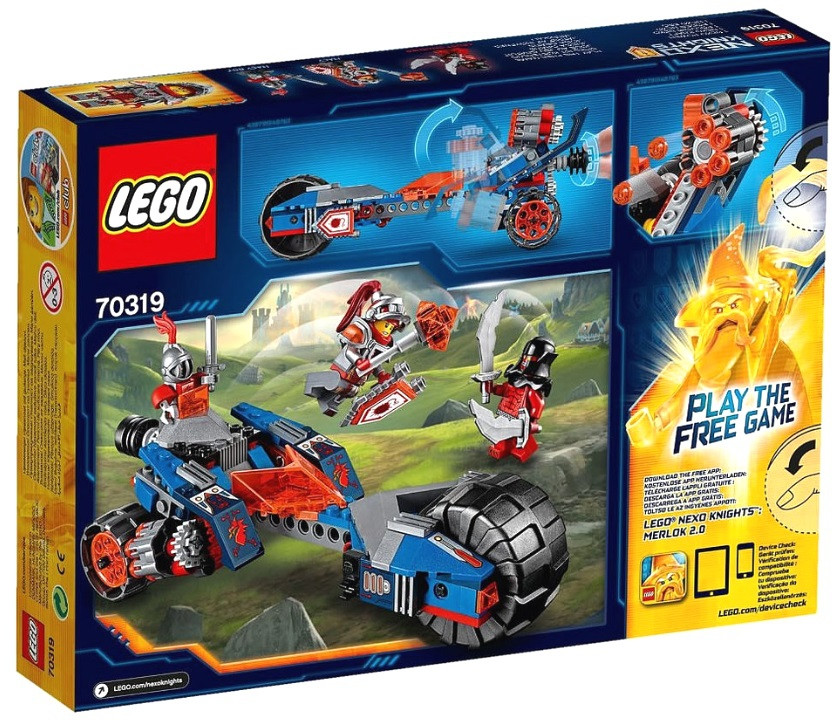 Lego Nexo Knights Булава грому Мейсі 70319