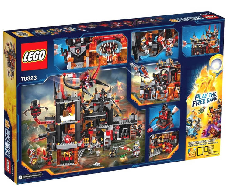 Lego Nexo Knights Вулканическое логово Джестро 70323, цена: 6210
