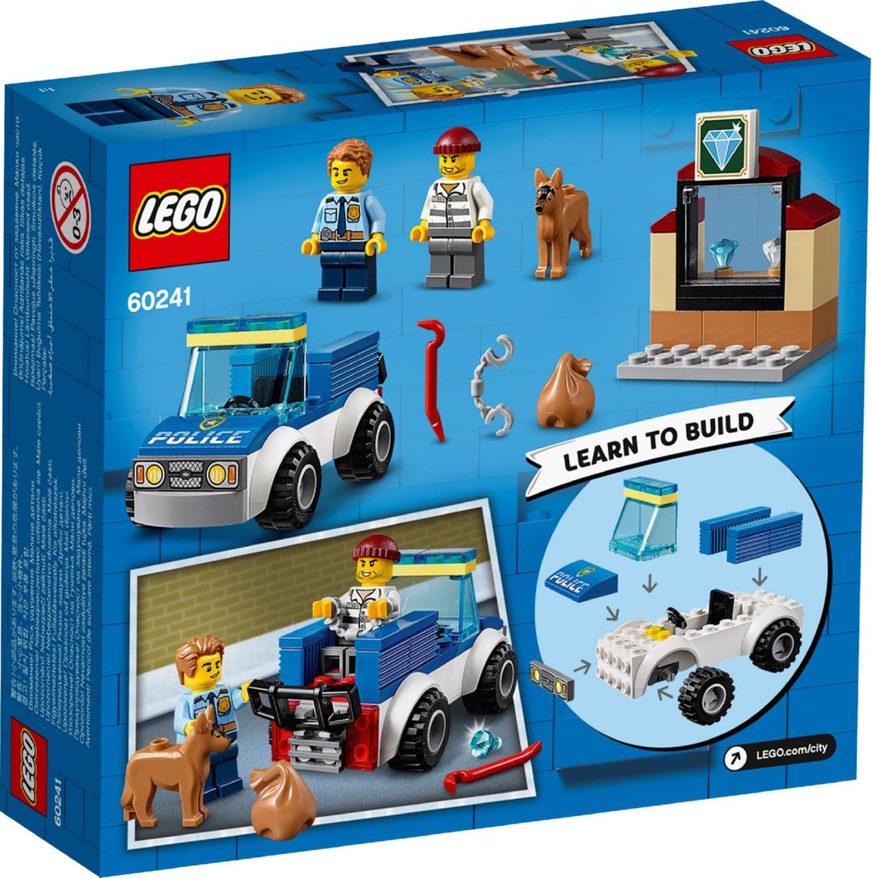 Lego City Поліцейський загін із собакою 60241