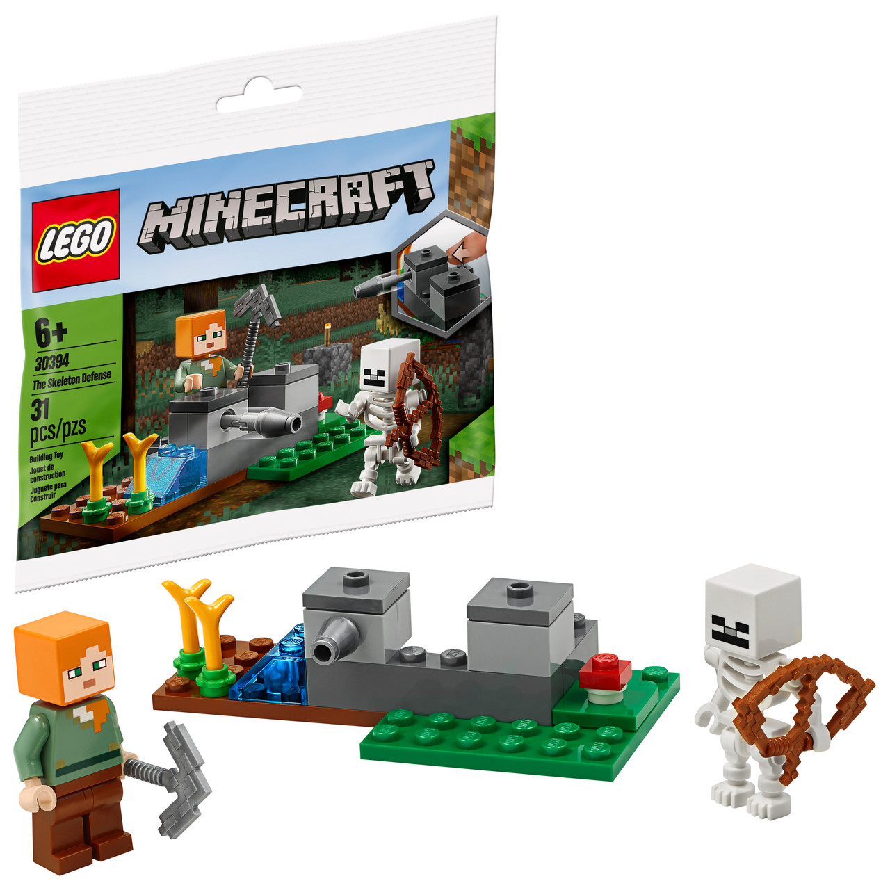 Lego Minecraft Оборона скелетів 30394