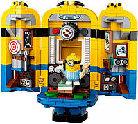 LEGO Minions Фігурки міньонів і їхній дім 75551, фото 6