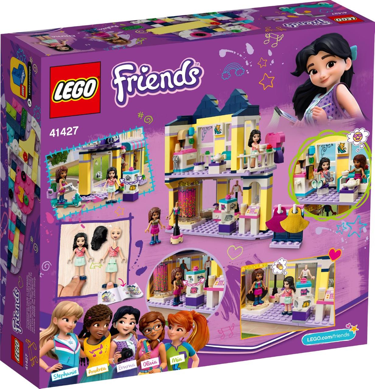 Lego Friends Модний бутик Емми 41427