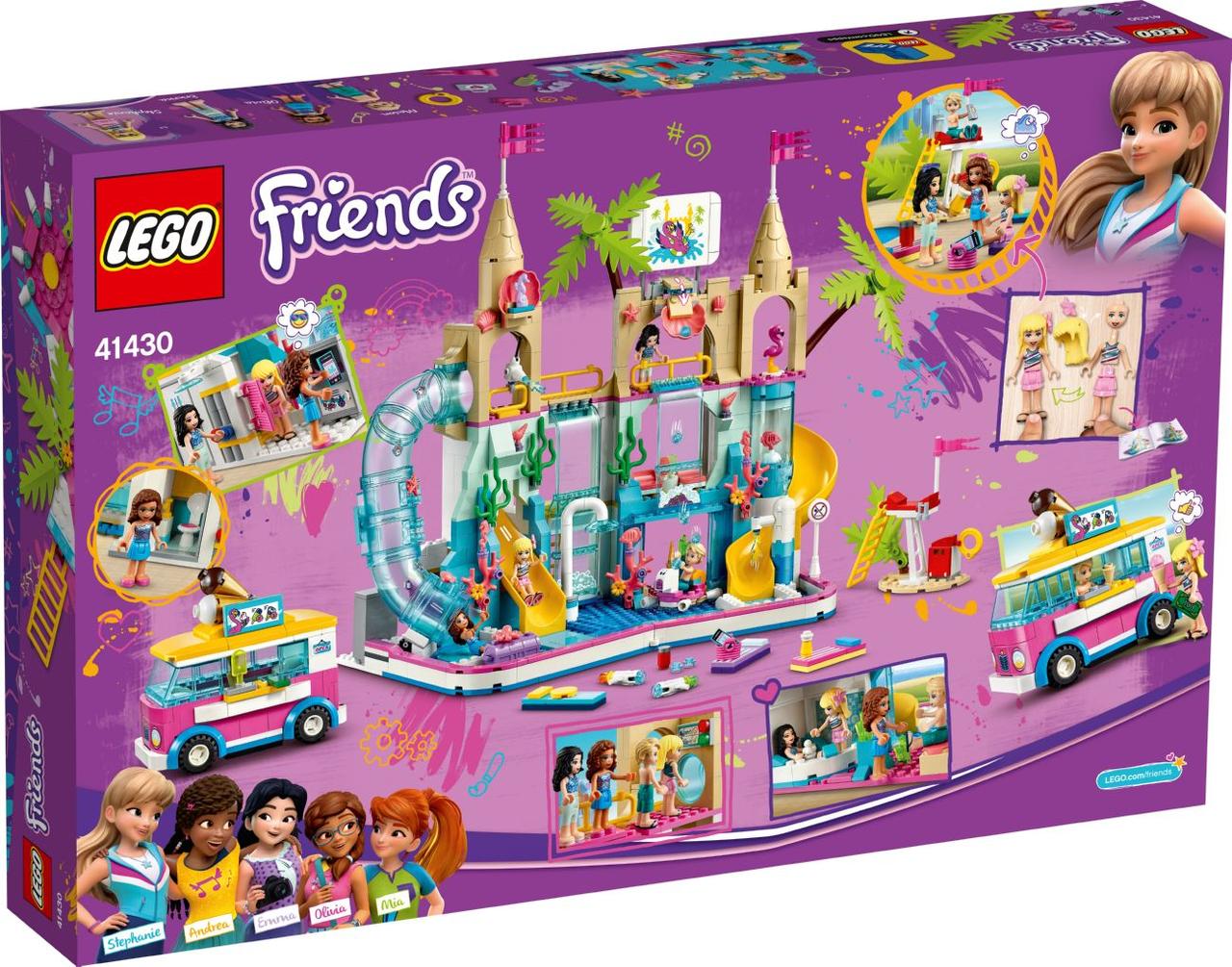 Lego Friends Літній аквапарк 41430