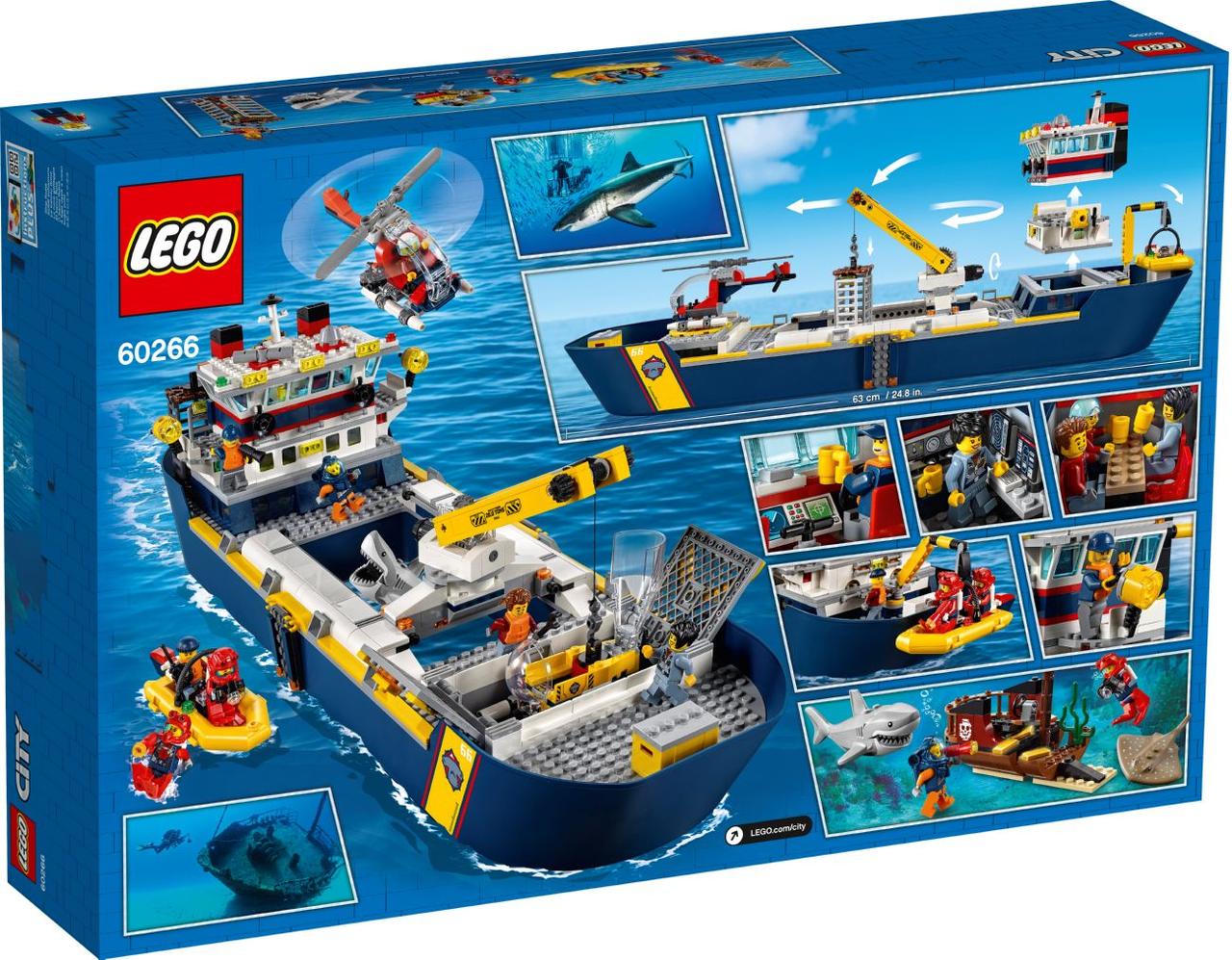 Lego City Океан: дослідницьке судно 60266