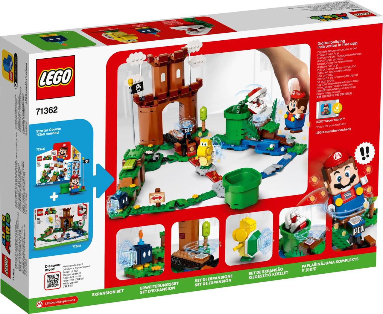 Lego Super Mario Охоронна фортеця. Додатковий набір 71362