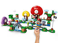 Lego Super Mario Погоня за скарбами Тоада. Додатковий набір 71368, фото 3