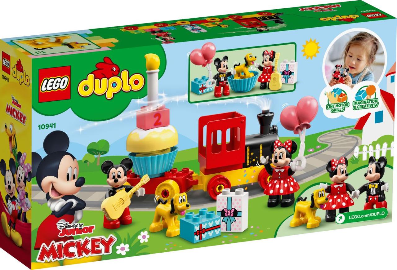 Lego Duplo Святковий потяг Мікі та Мінні 10941