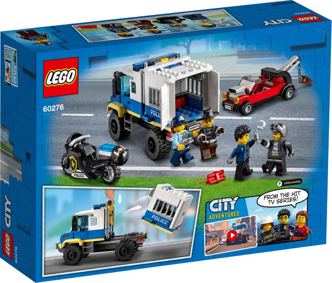 Lego City Транспорт для перевезення злочинців 60276