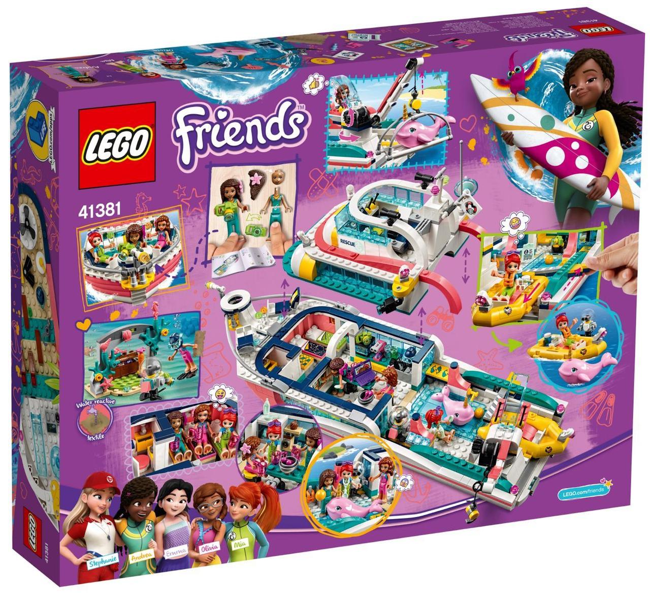 Lego Friends Катер для рятувальних операцій 41381, фото 1