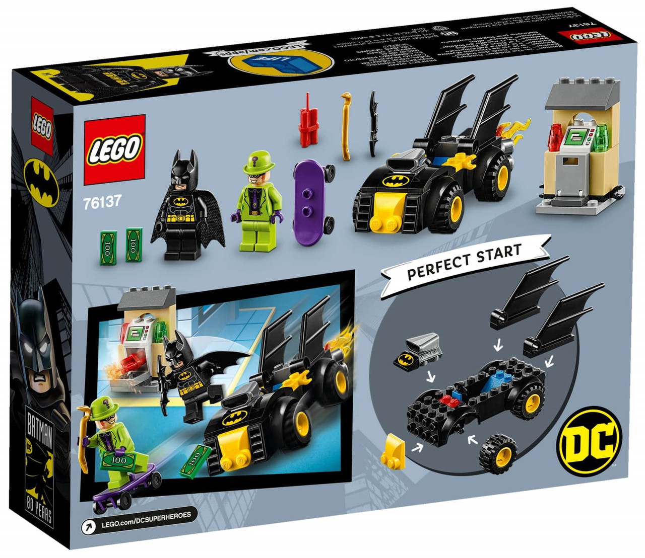 Lego Super Heroes Бетмен і пограбування Загадника 76137