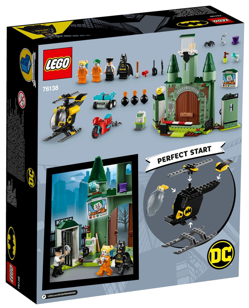 Lego Super Heroes Бетмен і біг Джокера 76138