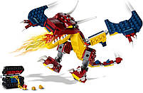 Lego Creator Вогняний дракон 31102, фото 5