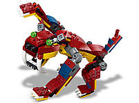 Lego Creator Вогняний дракон 31102, фото 8