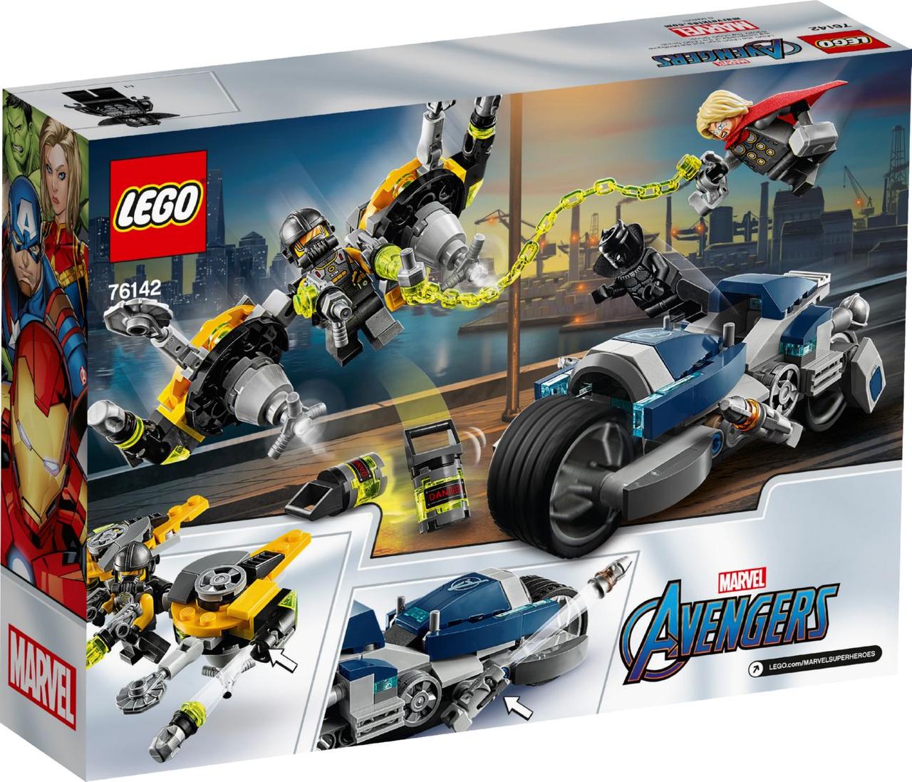 Lego Super Heroes Месники: Атака на спортбайці 76142