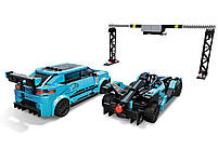 Lego Speed Champions Formula E Panasonic Jaguar Racing GEN2 car&Jaguar I-PACE eTROPHY 76898, фото 4