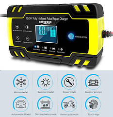 Імпульсний зарядний пристрій Anhtczyx 12-24В 8-4А для автомобільних і мото акумуляторів